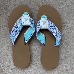 New Tipsy Skipper Flip Flops Size 7